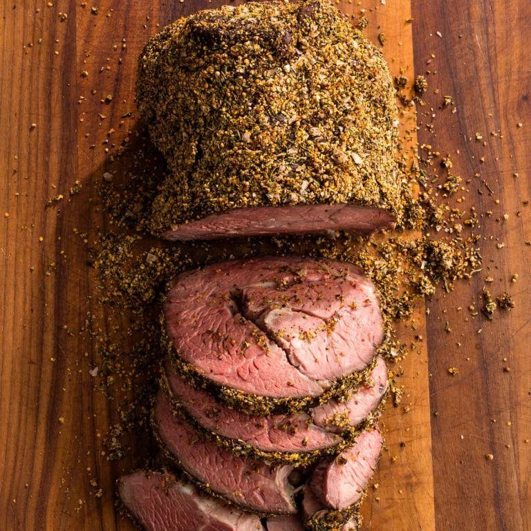 Herb-Infused Sous Vide Roast Beef