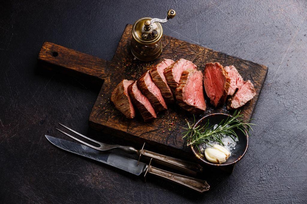 Herb-Marinated Beef Filet Tips