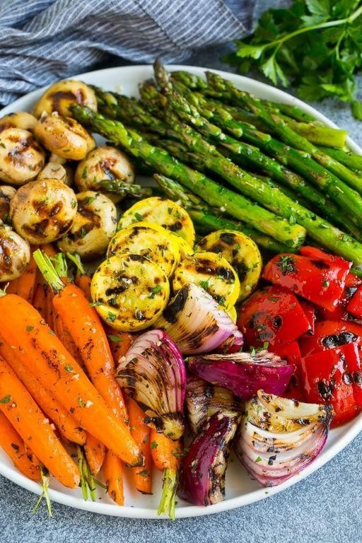 Herb-Marinated Grilled Vegetables