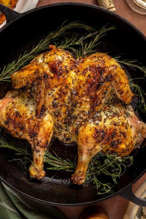 Herb-Roasted Chicken with Poultry Seasoning