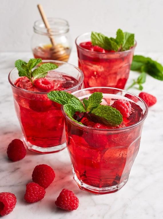 Herbal Hibiscus Iced Tea