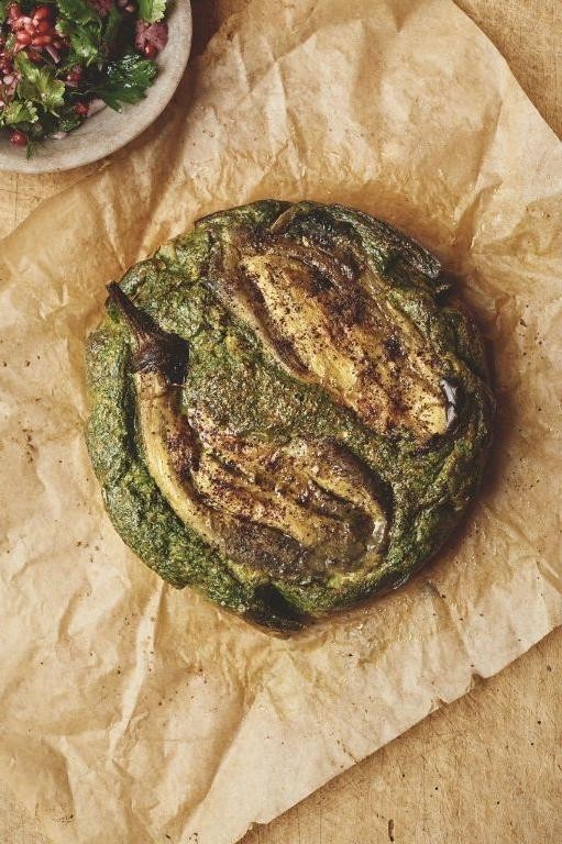 Herbed Brinjal Frittata