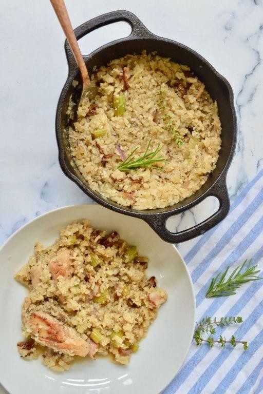 Herbed Chicken and Rice Casserole