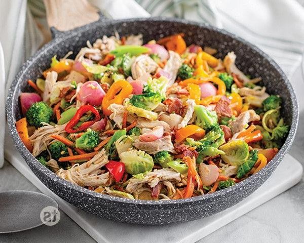Herbed Chicken and Veggie Skillet