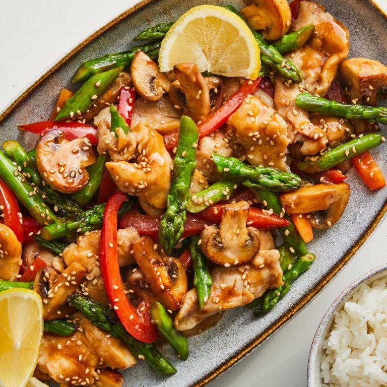 Herbed Chicken and Veggie Stir Fry