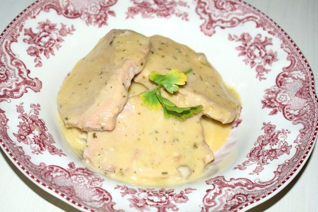 Herbed Crockpot Ranch Pork Chops with Thyme Infusion