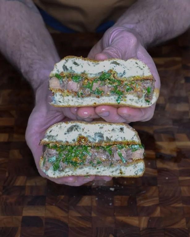 Herbed Hog Head Cheese with Garlic and Parsley