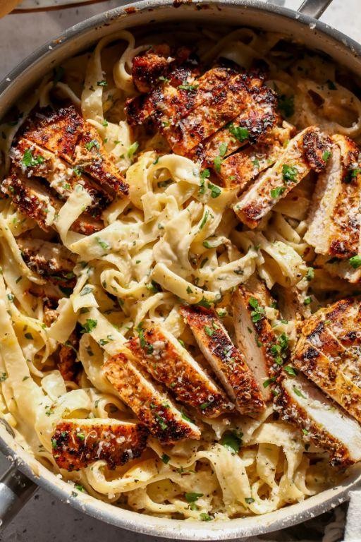 Herbed Lemon Chicken Noodle Hotdish