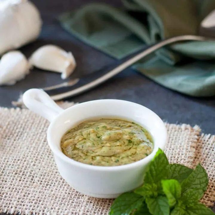 Herbed Mint and Mustard Sauce