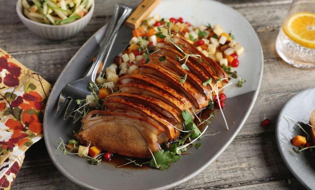 Herbed Pork Tenderloin with Root Vegetables