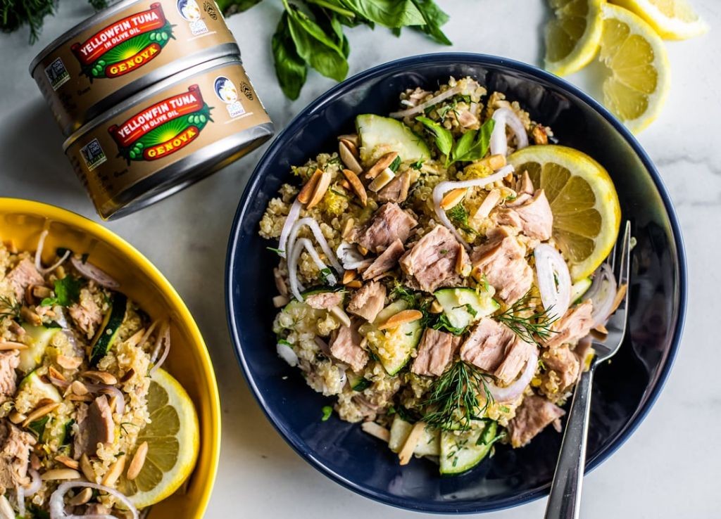 Herbed Quinoa and Tuna Power Salad