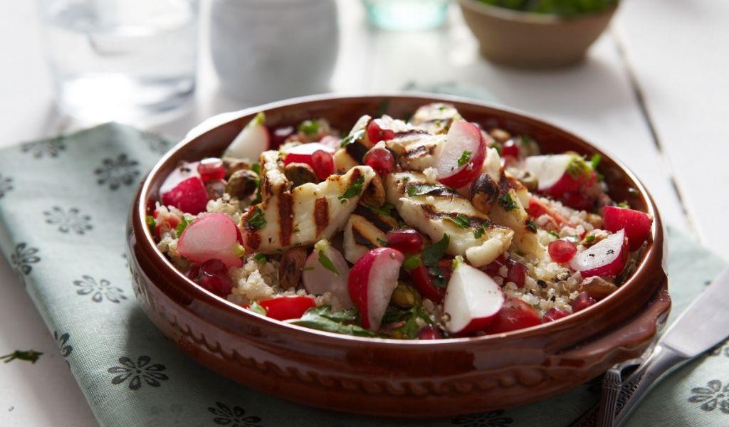 Herbed Radish and Quinoa Salad with Feta