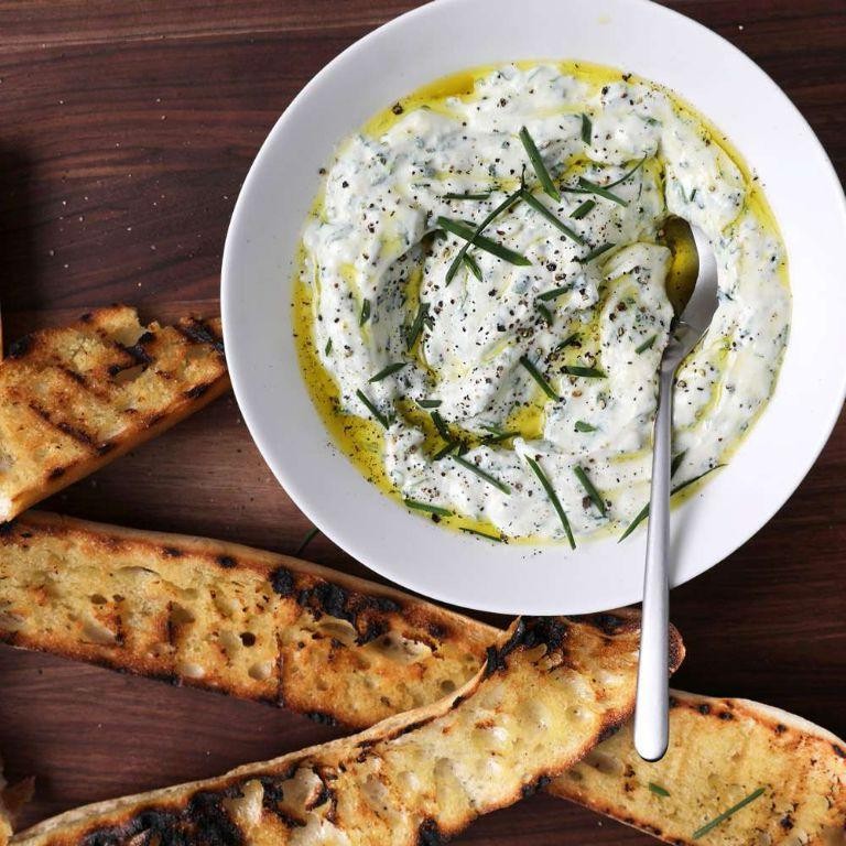 Herbed Ricotta and Lemon Zest Spread