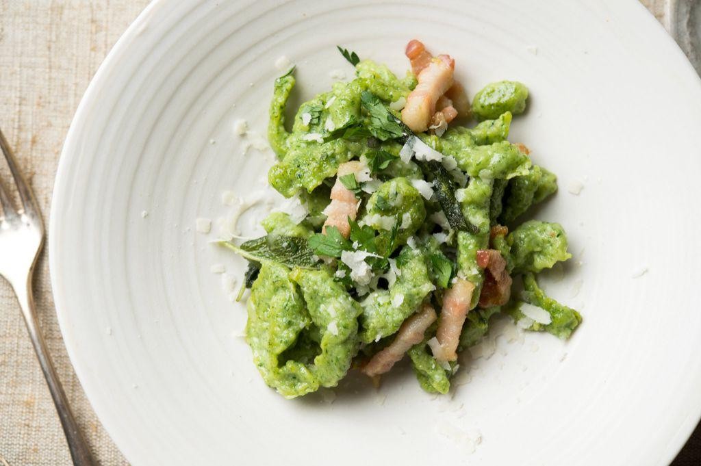 Herbed Spinach Spaetzle