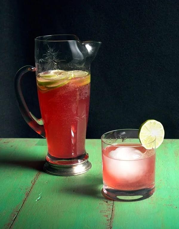 Hibiscus Mezcal Cooler