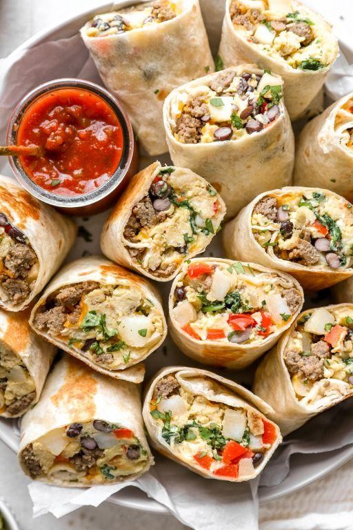 High-Protein Breakfast Burrito