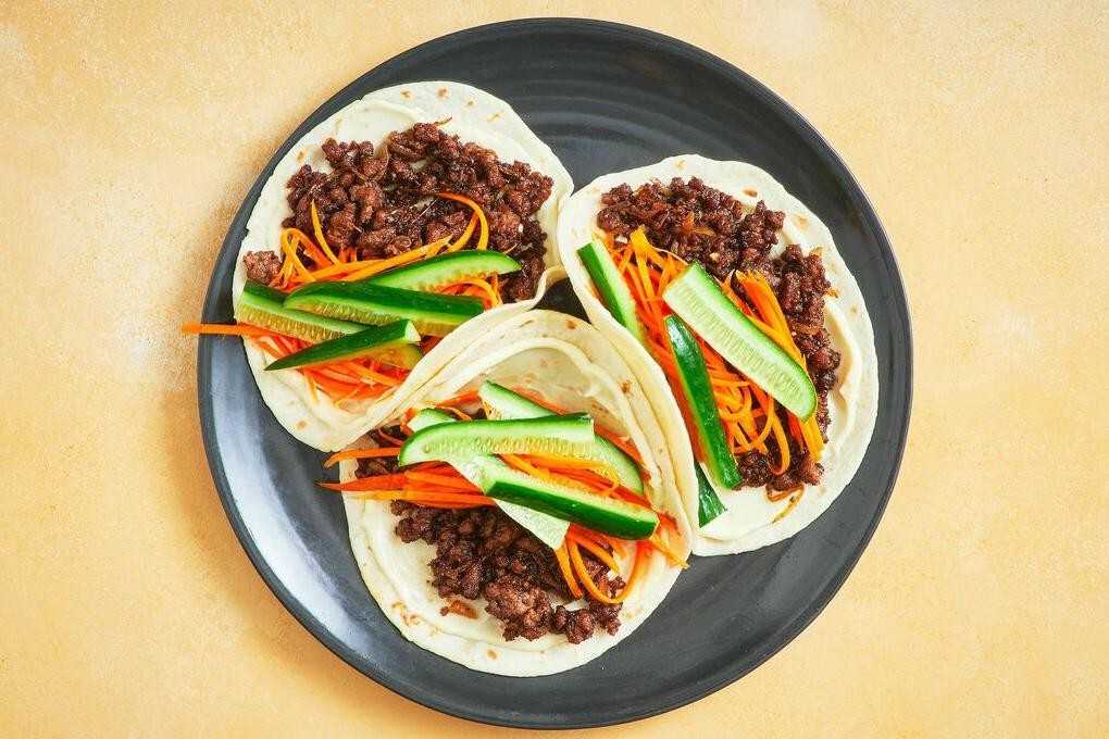 Hoisin Beef and Veggie Wrap