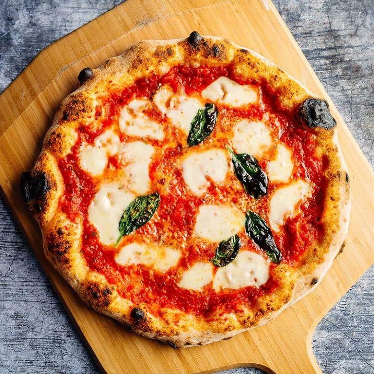 Homemade Margherita Pizza