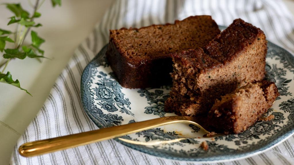Honey Almond Zucchini Loaf