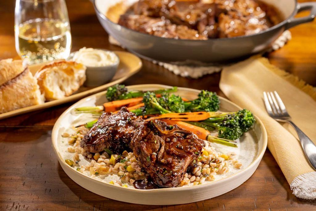 Honey Balsamic Glazed Lamb Shoulder Chops