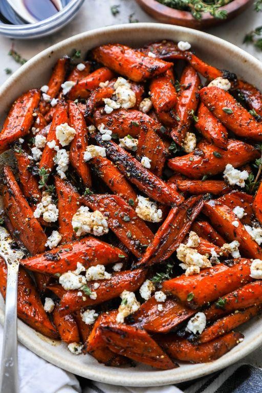 Honey Balsamic Whole Carrots