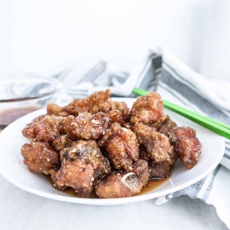 Honey Garlic Boneless Pork Ribs