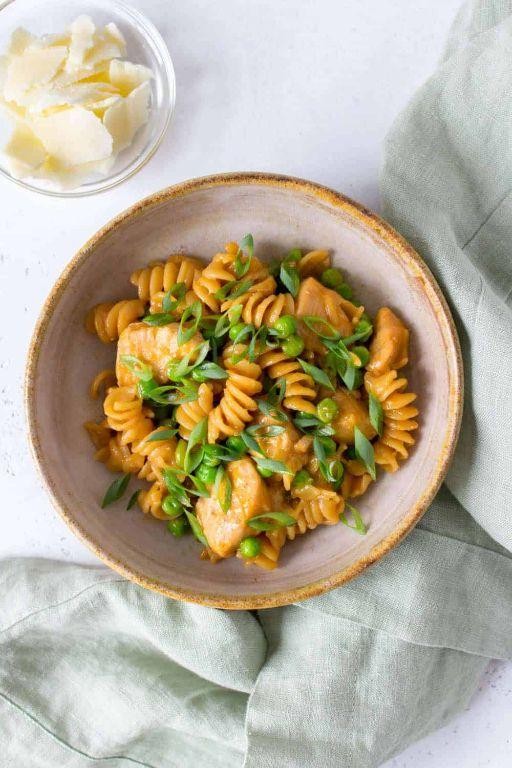 Honey Garlic Chicken Pasta