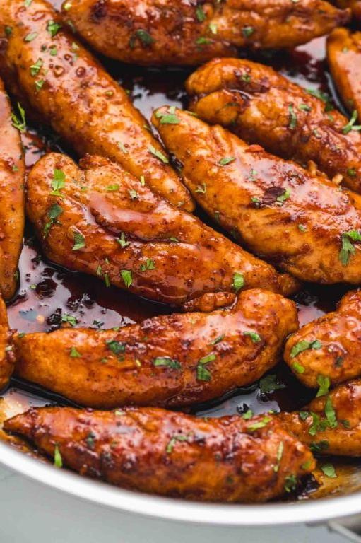 Honey Garlic Chicken Strips