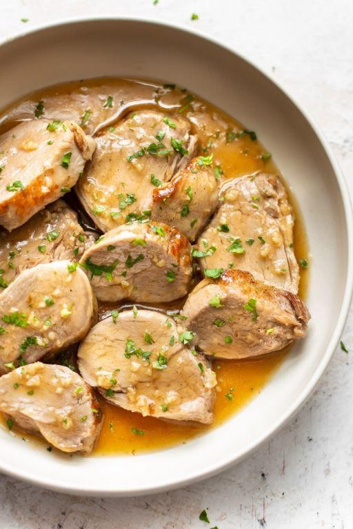 Honey Garlic Instant Pot Pork Tenderloin