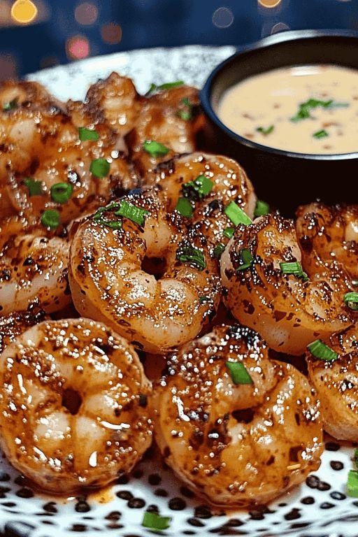 Honey Garlic Shrimp Bites