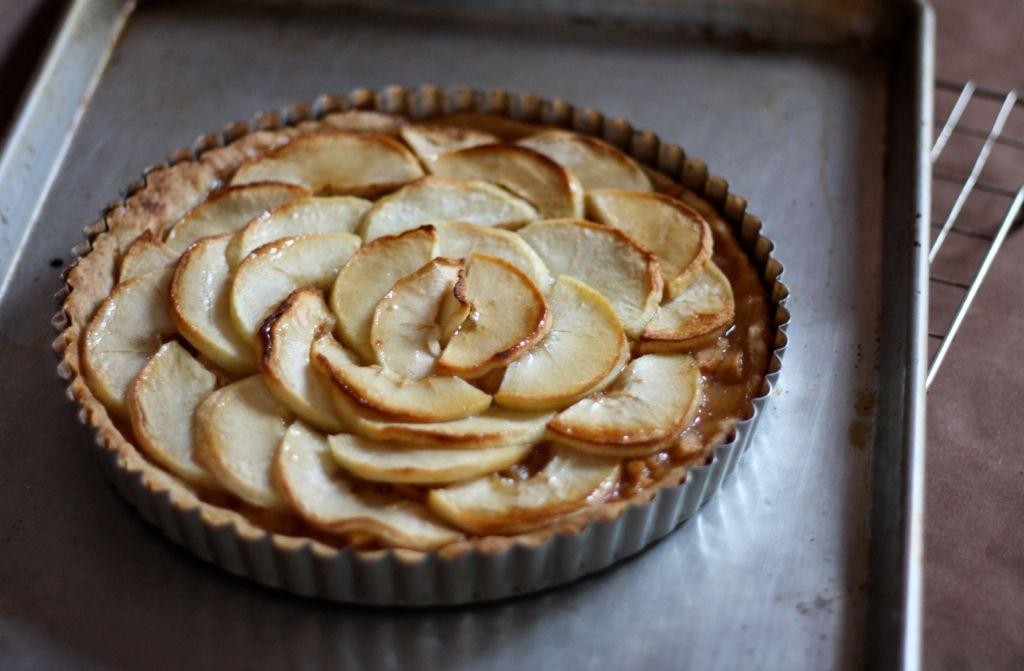 Honey Glazed Apple Galette