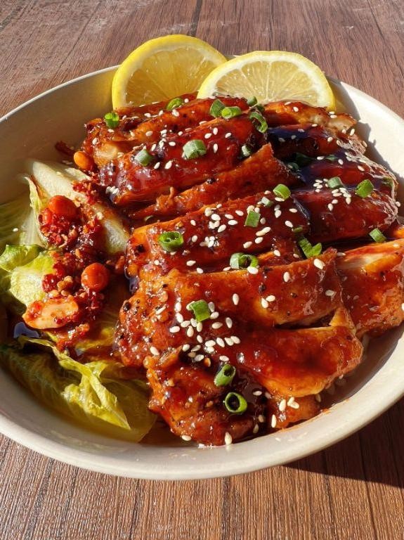 Honey Glazed Teriyaki Chicken