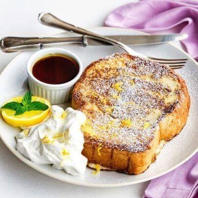 Honey Lavender Challah French Toast