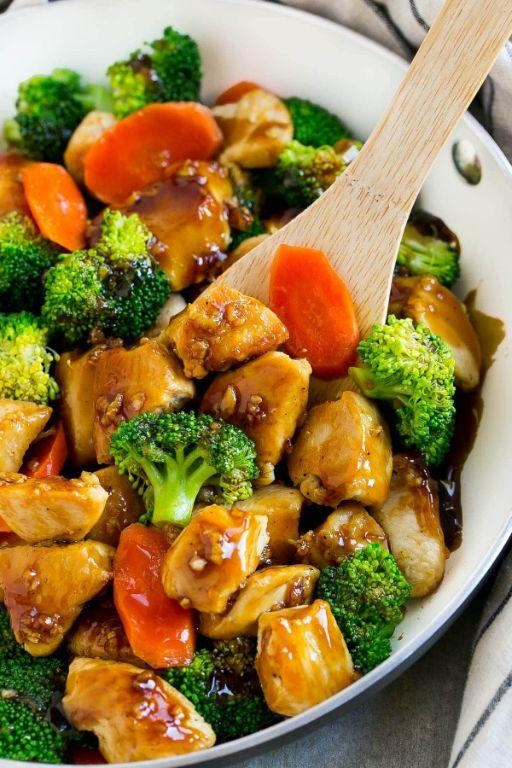 Honey Lime Cabbage Chicken Stir Fry