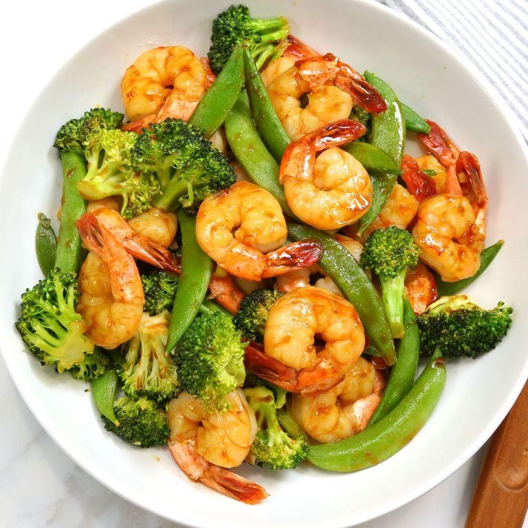 Honey Lime Shrimp with Broccoli