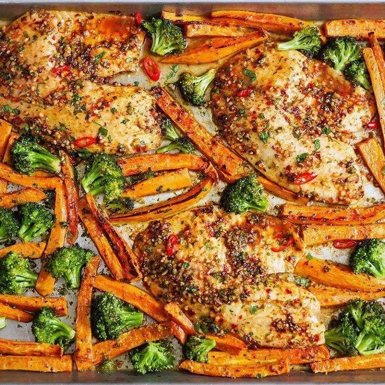 Honey Lime Tilapia with Skillet Roasted Vegetables