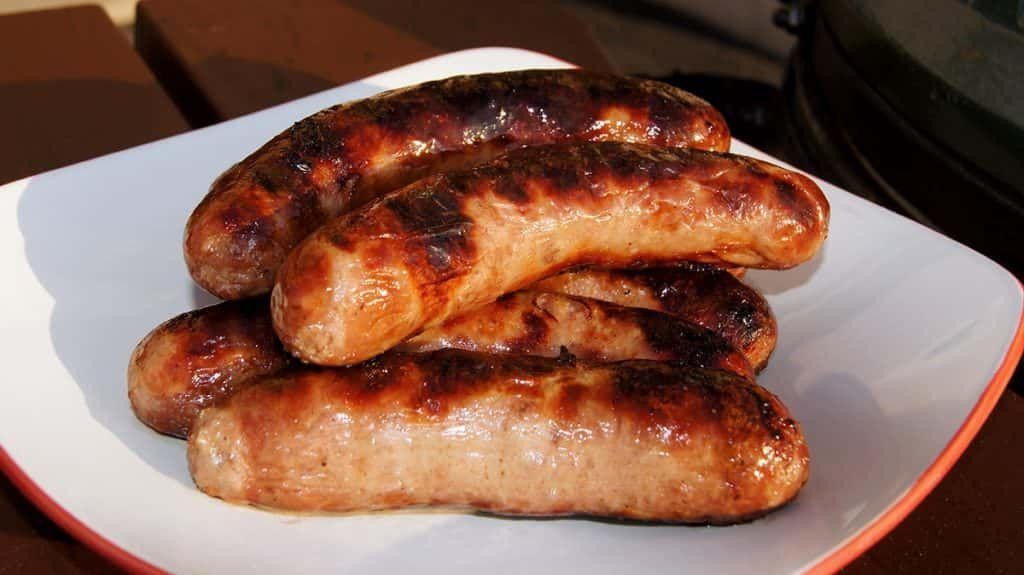 Honey Mustard Cheddar Brats