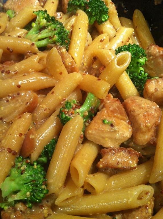 Honey Mustard Chicken Penne Bake