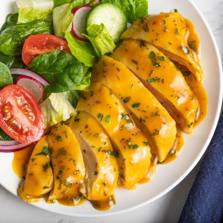 Honey Mustard Glazed Chicken Breasts