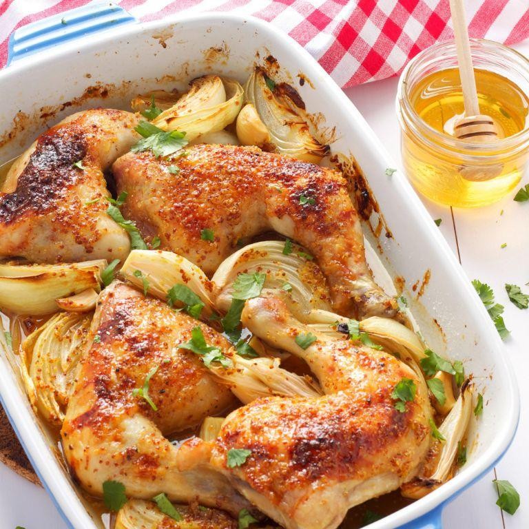 Honey Mustard Glazed Chicken