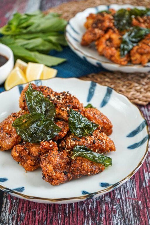 Honey Mustard Glazed Fried Chicken