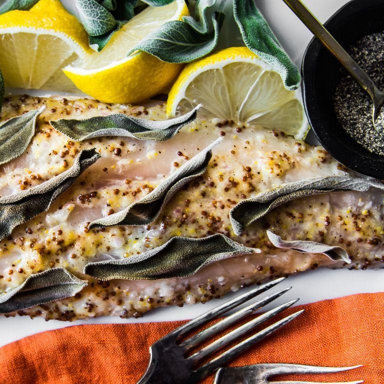 Honey Mustard Grilled Red Snapper