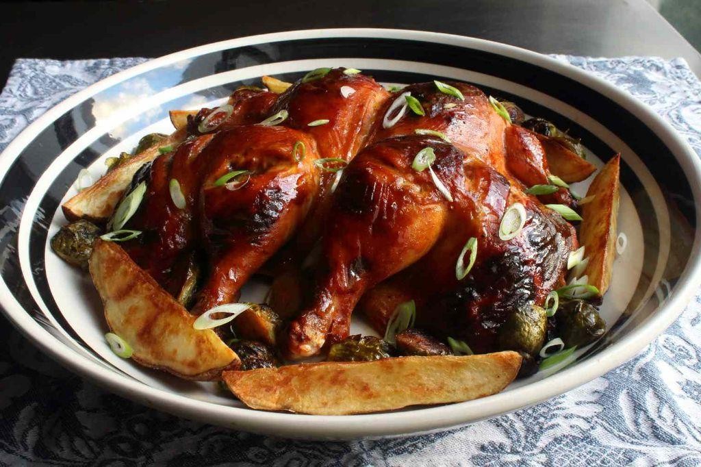 Honey Mustard Roast Chicken