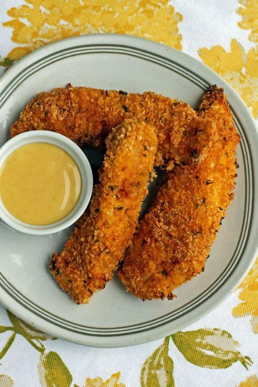 Honey Mustard Slow Cooked Chicken Tenders