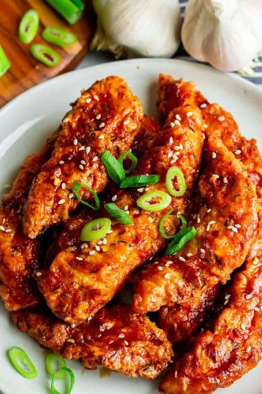 Honey Soy Garlic Chicken Tenderloins