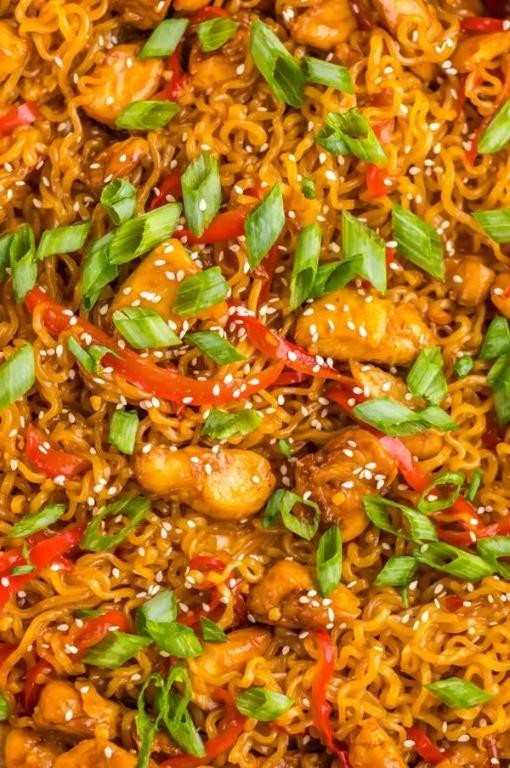 Honey Soy Glazed Chicken Ramen