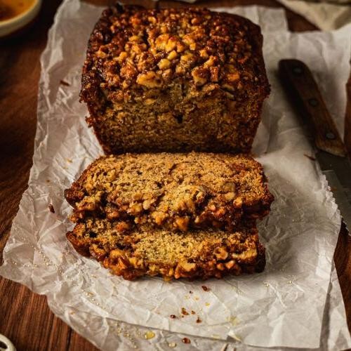 Honey Walnut Banana Bread