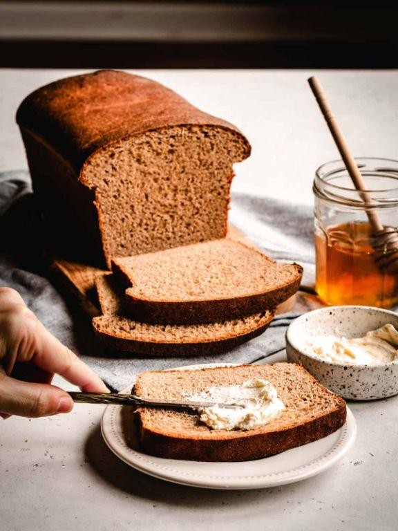 Honey Wheat Sandwich Bread