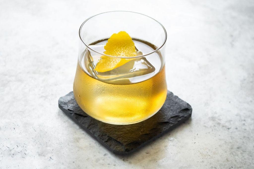 Honey and Citrus Rusty Nail