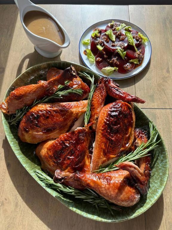 Honey and Ginger Brined Turkey